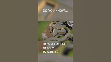 How a realistic habitat is build