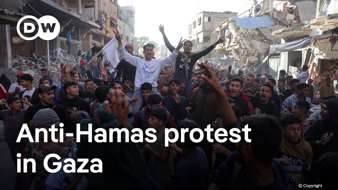 Can anti-Hamas protests in Gaza force Hamas back to the negotiating table with Israel? | DW News