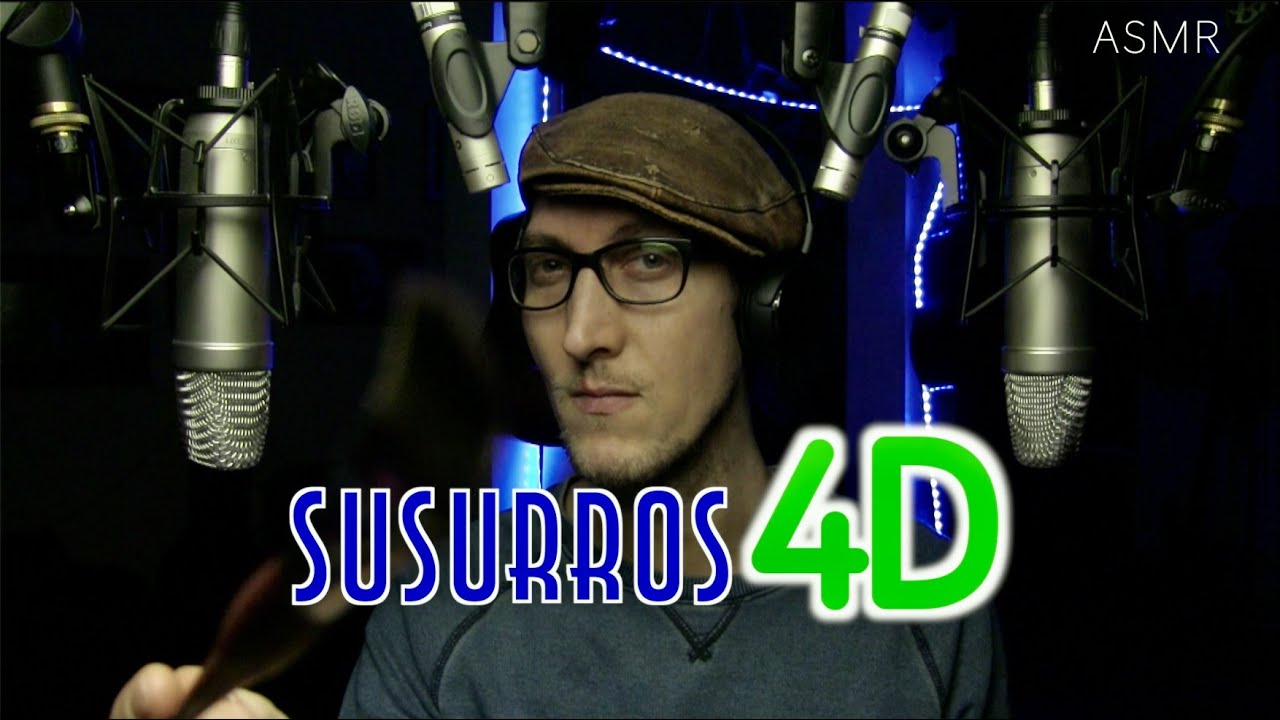 [ASMR Español] SUSURROS 4D (Whispering + Tapping + Brushing) ✨🎧✨