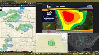 IVU Weather, NWS radar. Salina, Kansas. 5-26-21