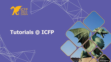[Tutorials @ ICFP