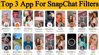 Top 3 SnapChat Filters App In 2021   Best 3 App For SnapChat Filters   Best SnapChat Filters Ever screenshot 3