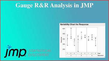 How to conduct Gauge R&R study in JMP