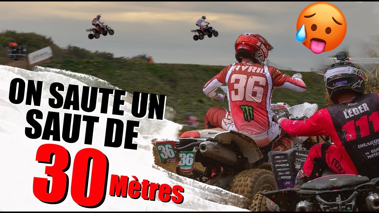 ON SAUTE UNE TABLE DE 30 MÈTRES EN QUAD !!😱 (450 YFZ-R) 