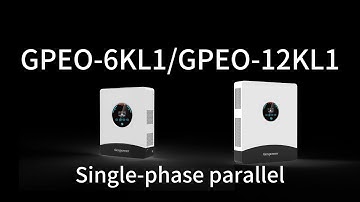 Gospower 6-12KW Solar Inverter Parallel Configuration Tutorial (Single Phase) | Max to 12 Units