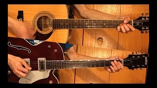 Help - Guitar tutorial (HD) - Gretsch Tennessean - Epiphone DR212