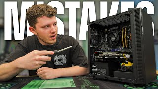 The Top 5 PC building mistakes I see as a PC repair tech