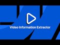 Video Information Extractor for @Webflow Chrome Extension