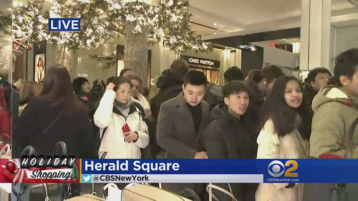 Stores Already Packed Before Black Friday