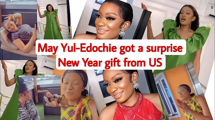 💃👉 May Yul-Edochie receives a New gift from New York, USA👌♥️A Glorious moment!💃