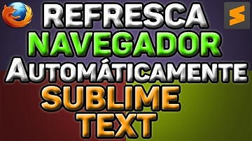 LIVE PREVIEW en SUBLIME TEXT:  Cómo crear Vista Previa Dinámica en Sublime Text