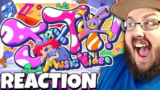 Jax Toy (feat. Michael Kovach & Amanda Hufford) THE AMAZING DIGITAL CIRCUS FAN MUSIC VIDEO REACTION!