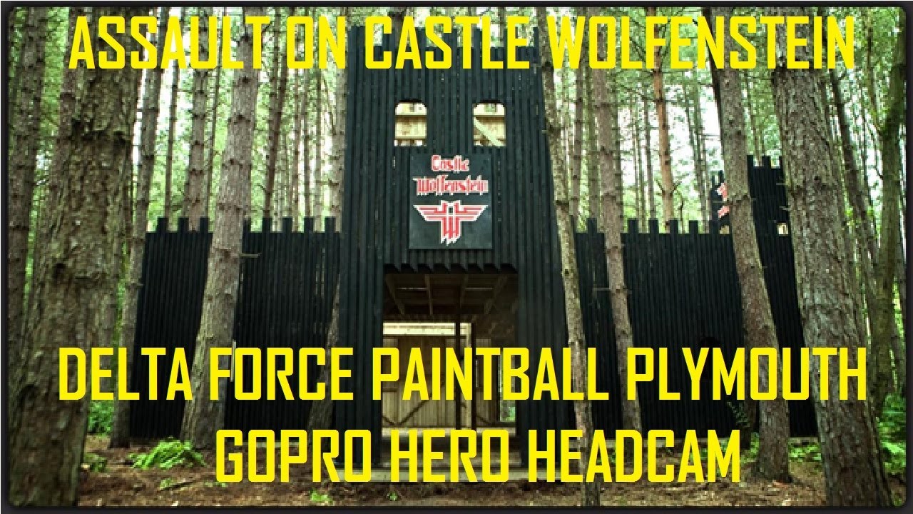 Delta Force Paintball Plymouth Castle Wolfenstein Assault HD YouTube