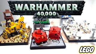 LEGO WARHAMMER 40 000. ЛЕГО самоделка . ЛЕГО ТАНКИ