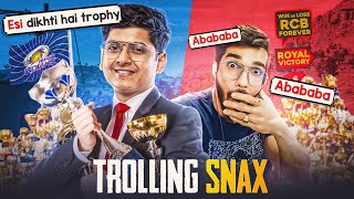 EE SALA CUP NAHI DE 😂| *MortaL Trolling Snax*