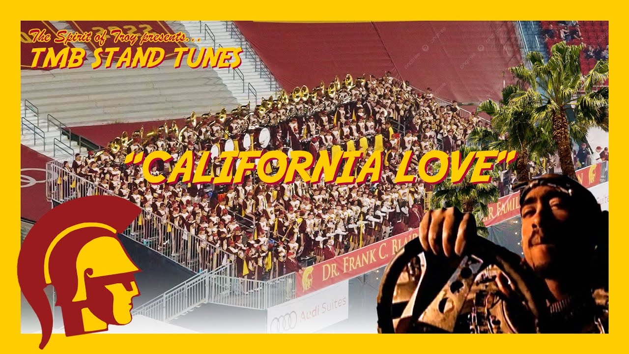 Obejrzyj 'California Love' by 2Pac ft. Dr. Dre · USC Trojan Marching Band Stand Tunes w YouTube Obejrzyj 'California Love' by 2Pac ft. Dr. Dre · USC Trojan Marching Band Stand Tunes w YouTube