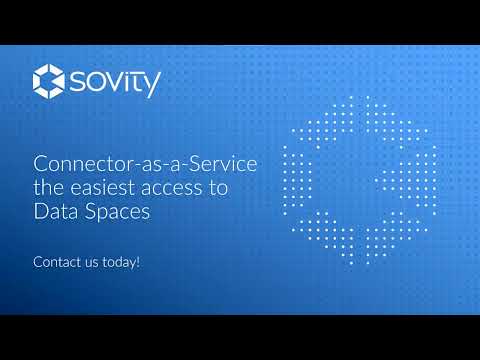 sovity Eclipse Dataspace Connector - Consume a data offering within seconds