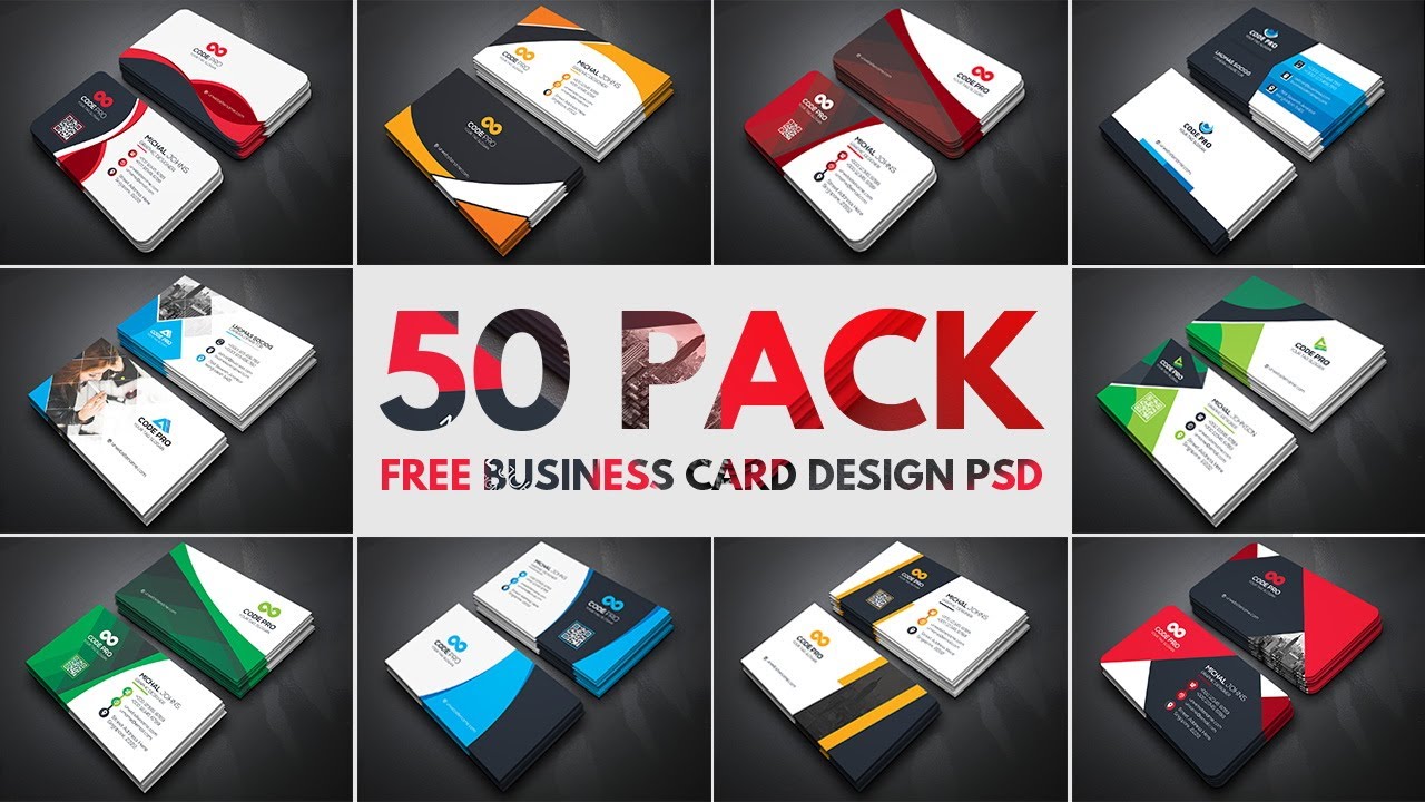 ดาวน์โหลดไฟล์ psd ฟรี  2022 New  Business Card Design PSD File Free Download