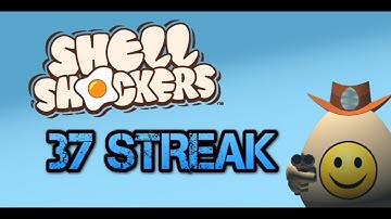 37 KILL STREAK WITH THE P90! [Shell Shockers #8]