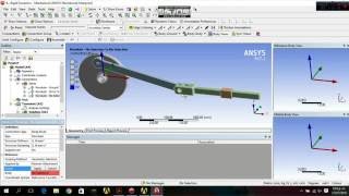 Rigid dynamics, mecánica de cuerpos rígidos, ansys