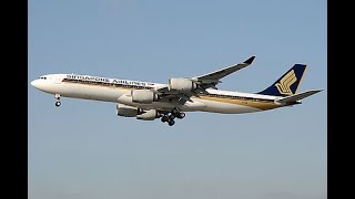 Singapore Airlines SQ707 | Bangkok  Singapore | Toliss A340600 | XPlane 12 | Vatsim