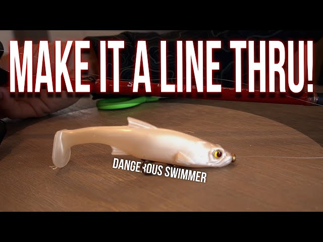 How I Rig The Bass Mafia Daingerous Swimbait (Line Thru) 