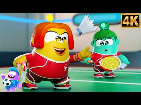 Badminton Smash, बच्चों की मजेदार कहानियां, Funny Silent Cartoon For Kids