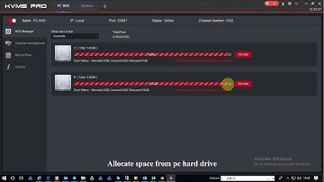 How to configure PC NVR