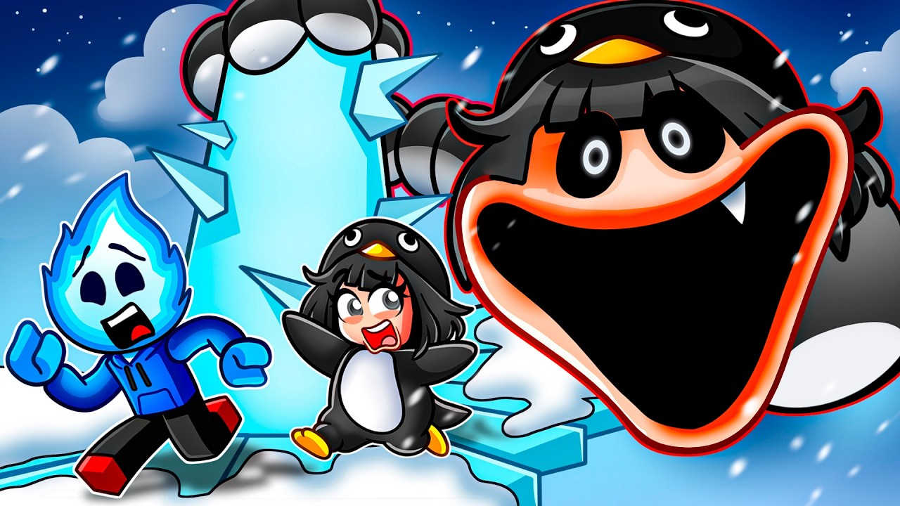 ESCAPE GUGUGAGA PENGUIN WORM in Roblox!