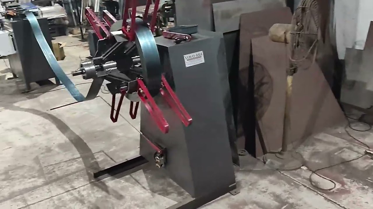 Samay-Asia Automatic cut to length machine for P.O.P wall putty blade manufacturers # 9818003012