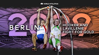 Hooker 🇦🇺 vs Lavillenie 🇫🇷 fight for pole vault gold | World Athletics Championships Berlin 2009