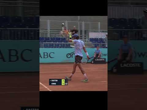 ❌ Geste d'antijeu de Hugo Gaston face à Borna Coric = Grosse amende  #shorts #shortsvideo #tennis