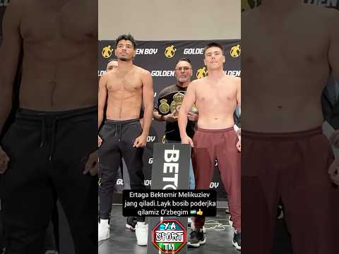 Bektemir Melikuziev yangi jangi 🇺🇿👍 Olg’a O’zbegim #shorts #uzb #uzbekistan #boxing