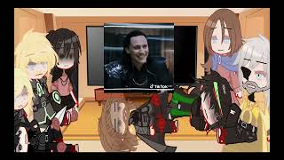 Asgard react to Loki |Gacha club✨💚|