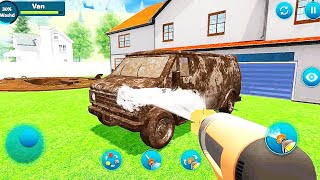 Power Washing Clean Simulator Android gameplay screenshot 1