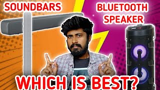 Soundbar VS Bluetooth speaker Which is best for TV | Soundbar buying guide 2021 | Tamil | Mr Chauman