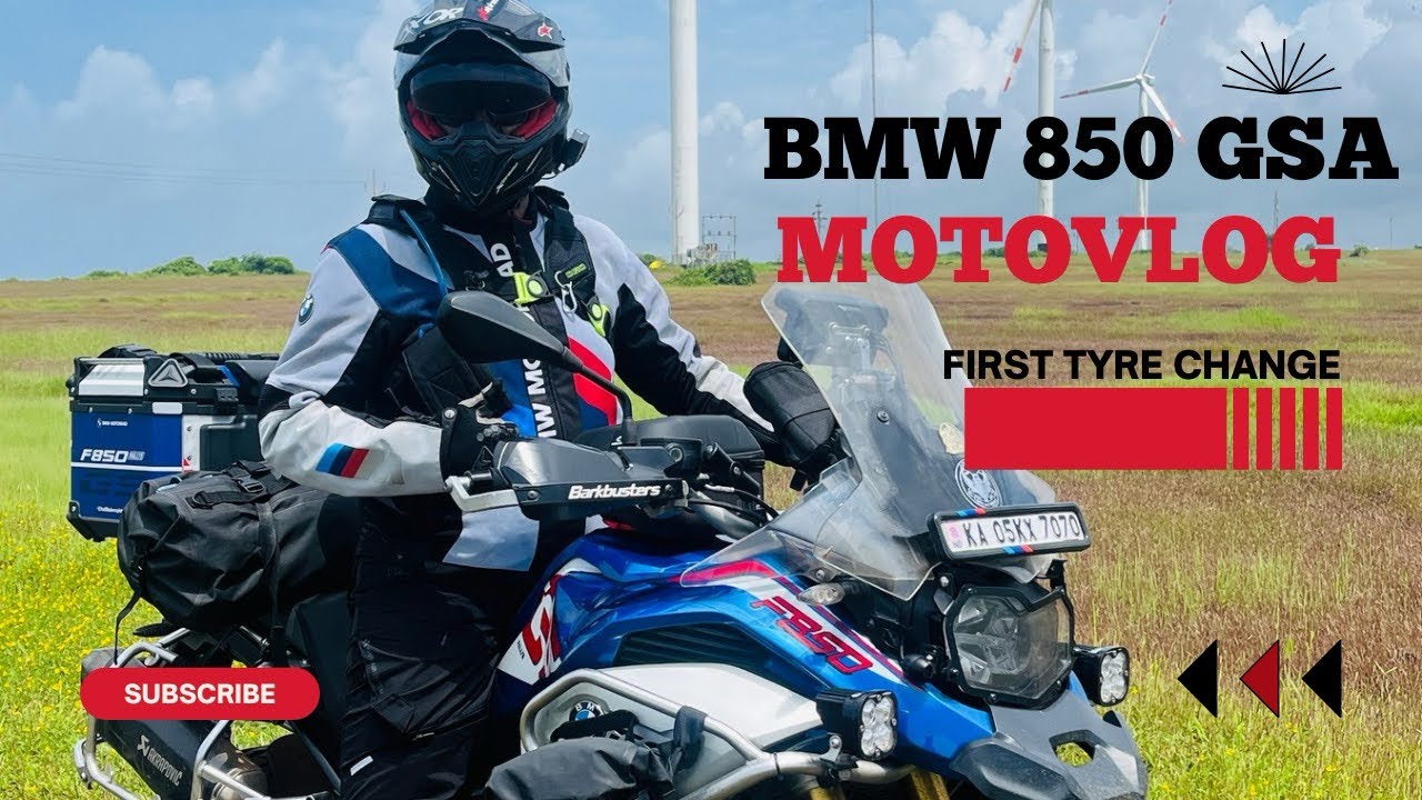 BMW 850 GSA | Tyre upgrade | Torque Block | Bengaluru | costly Guru 😳 | Kannada 