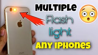 How To Get Multiple Flash Lights Iphones Ios 12,13,14 Any Iphones || multi coloured lights in ios screenshot 4