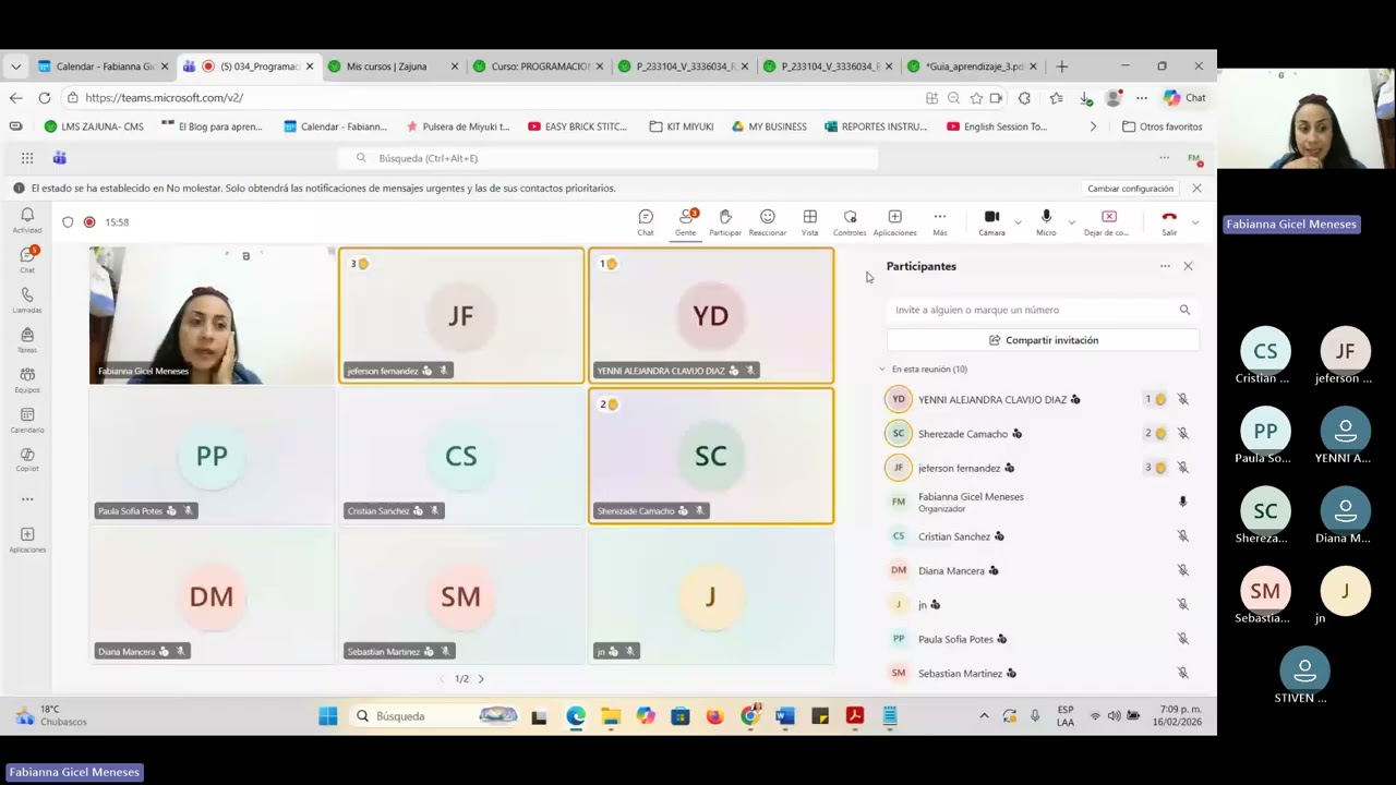 034 Programacion de Software GA3 Test y video Present 20260216 190129 Grabación de la reunión