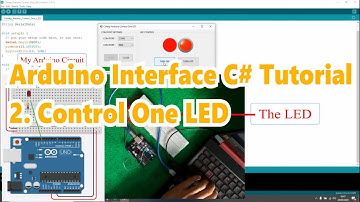 Arduino C# Serial Communication Control One LED