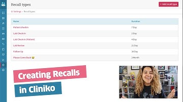 Cliniko Quick Tip: Recalls