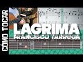 Cómo tocar - Lágrima de Francisco Tárrega (tab,partitura,guitarra virtual) tutorial Guitarbn