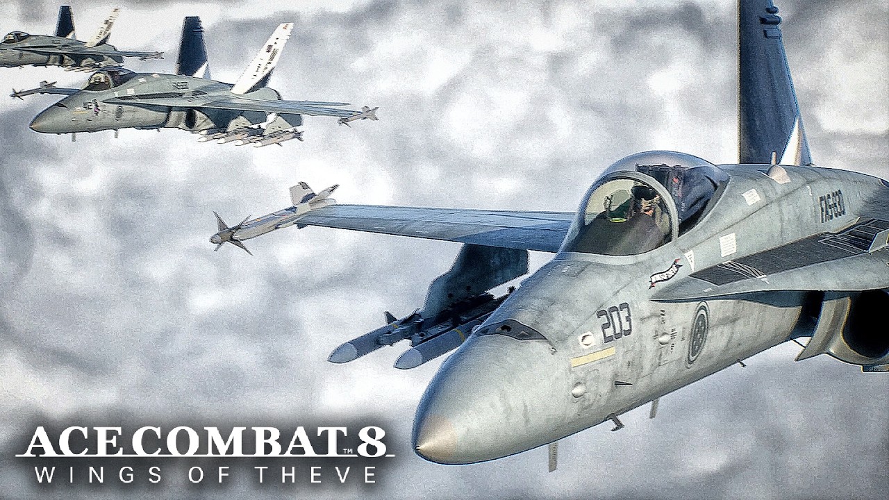 ACE COMBAT 8: WINGS OF THEVE - Início de Gameplay!!! | Em Português PT-BR