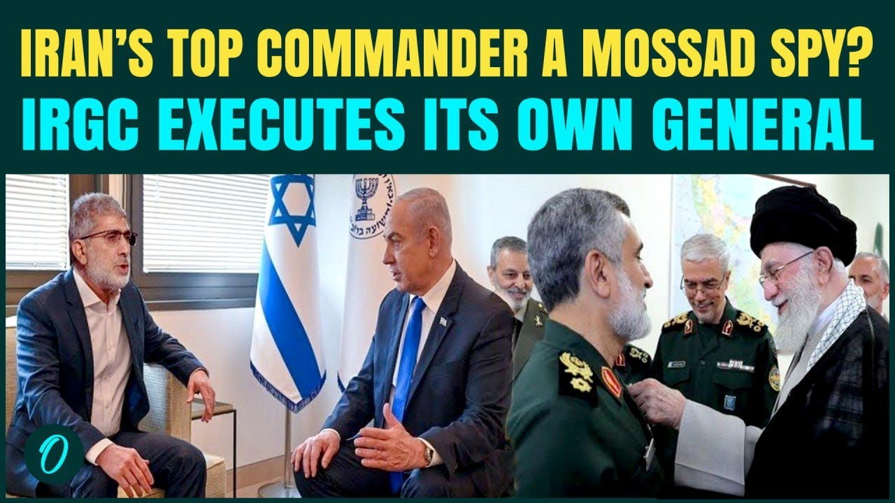 Iran’s TOP General Qaani BETRAYED Khamenei? Quds Force Chief and Israeli Spy? US-Iran War SHOCKER