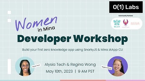 Women in Mina Developer Workshop #1