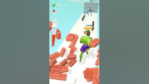 Muscle Rush - Gameplay All Levels 8-12 (Android, iOS) #shorts