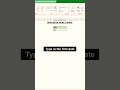 Auto-Write dates in excel#short #shortvideo #shortsfeed