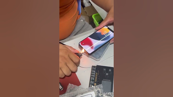 How to fix line or dead pixel lcd on iPhone #shorts