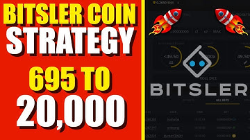 Bitsler Coin Strategy 2019 (695 to 20k BTSLR)