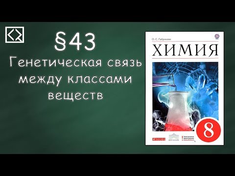 Видеоурок по химии генетический ряд